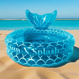 Inflatable Swimming Pool Is A Must-have For Summer (Color: Blue)